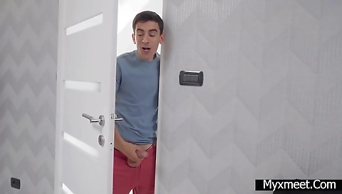 Hot blonde sex with sexy body and cloth