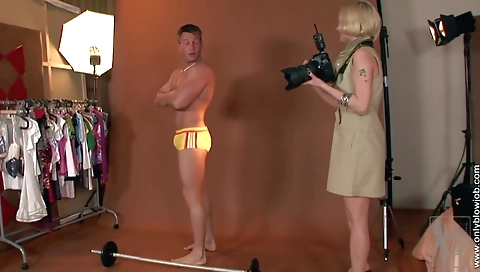 Sexy young blonde fucked by her boyfriend