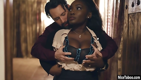 Big booty black guy gets ass filled with cum