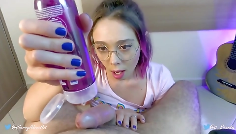 Sexy blonde fucked in the bathroom