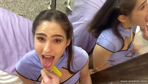 Ta was anal slutty girl's first time