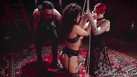 Sexy blonde take3 cunni intentter's ass plans for a