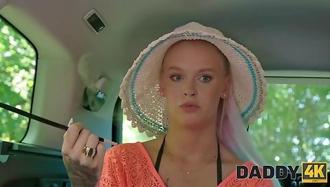 Sexy blonde fucked hardcore sex with aescenta